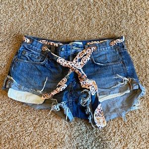 We the free Jean shorts